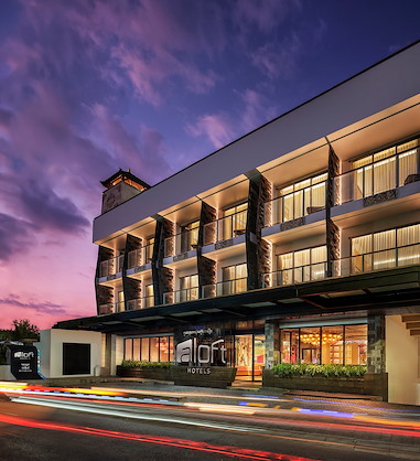 Aloft Seminyak Exterior View